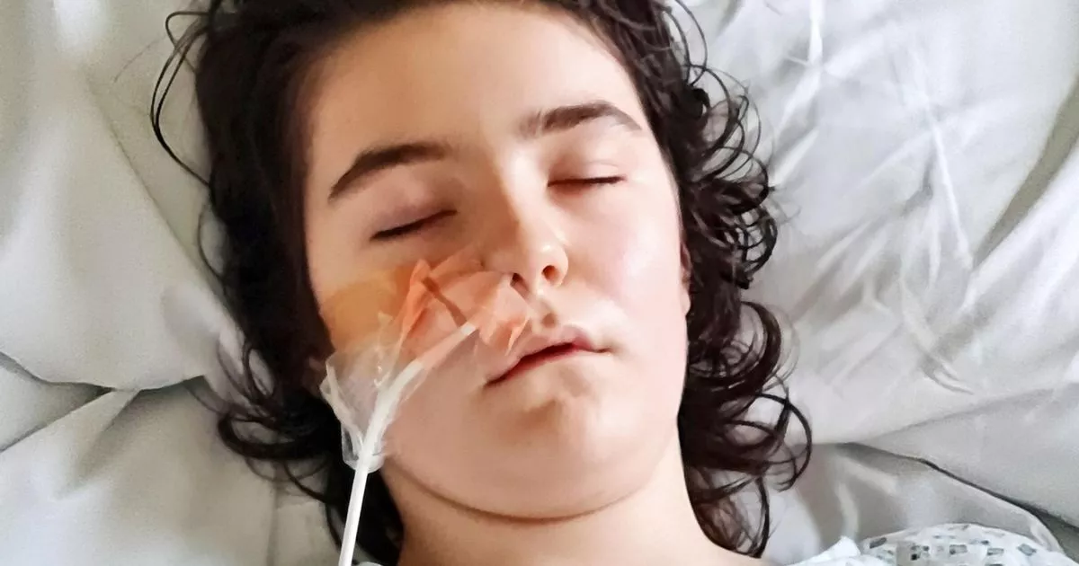 0 Teen who had 7lbs hairball removed after eating her own hair delighted as her locks grow back 1