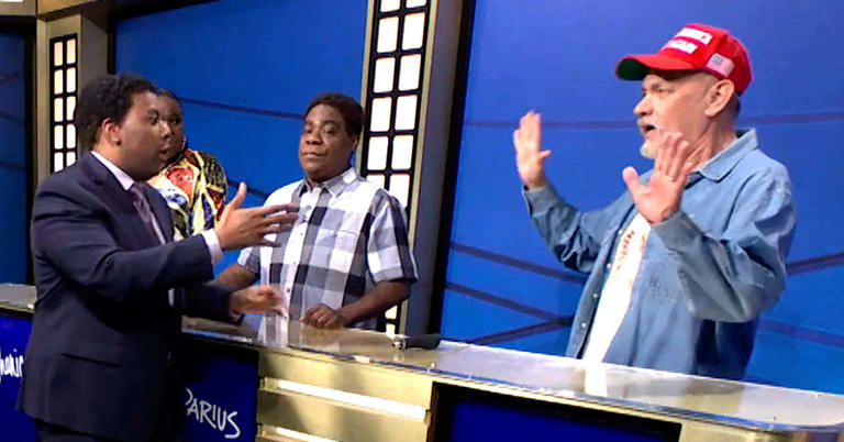 Tom Hanks Sparks Outrage Among Trump Supporters With Controversial SNL Skit 4 AA1zdfD2