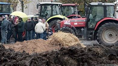 Farmers' Manure Protest Divides Opinion in France 3 OIP 19 1