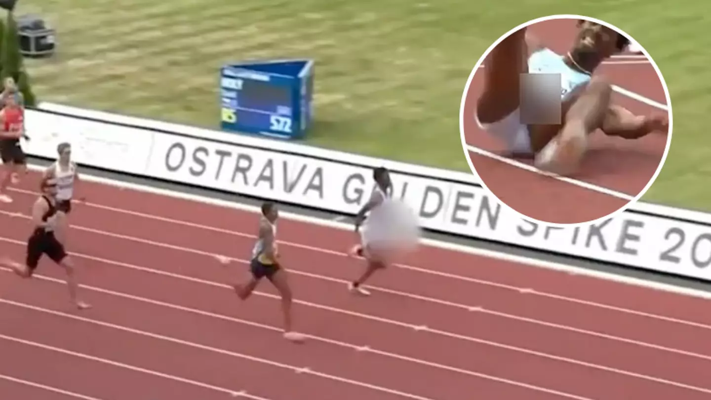 US Sprinter Scores Modeling Gig After Wardrobe Fail Exposed Him Mid-Race 4 resize 8
